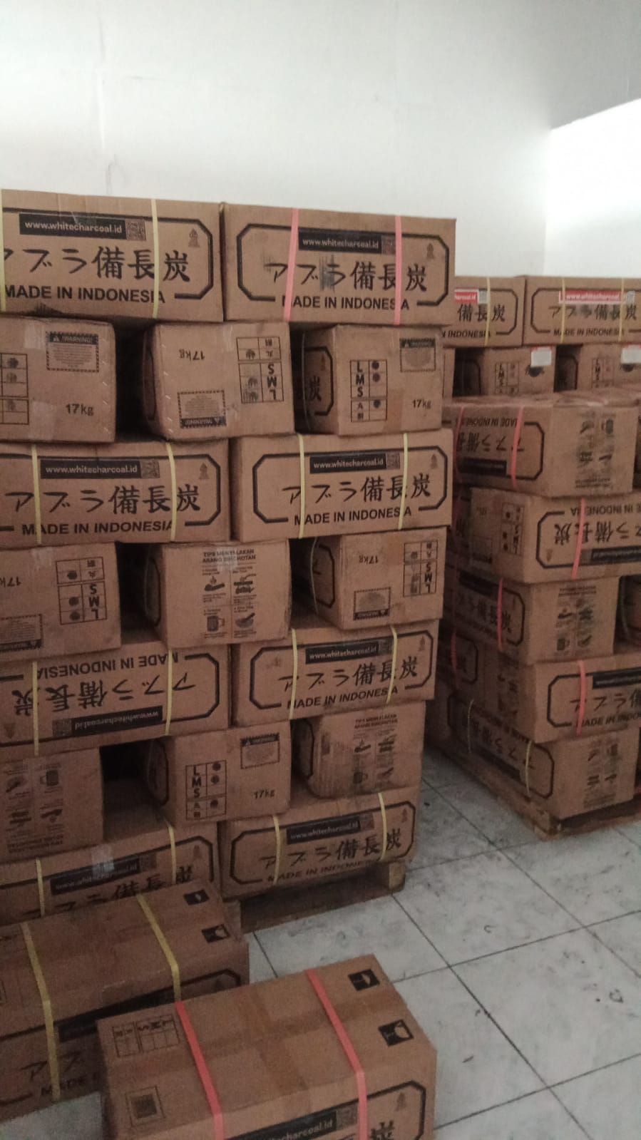 Stok Binchotan White Charcoal di Bali