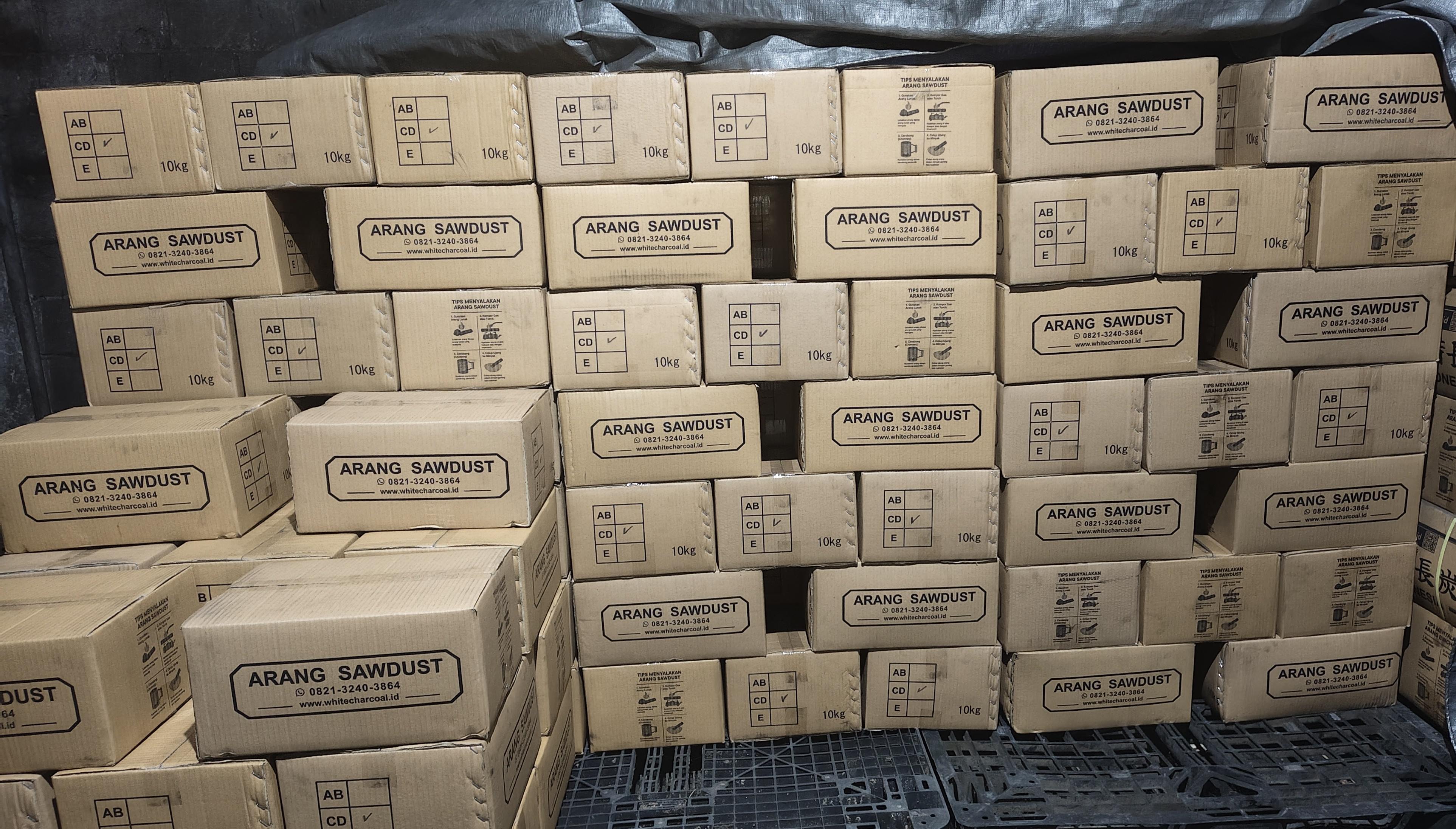 Stok Arang sawdust bali